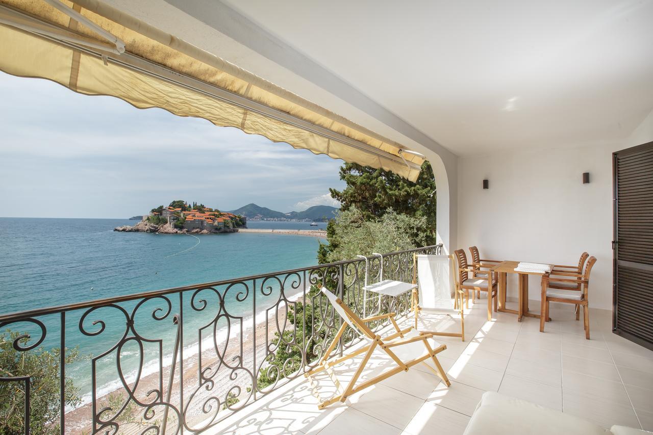 Apartment Stefan Sveti Stefan Bagian luar foto